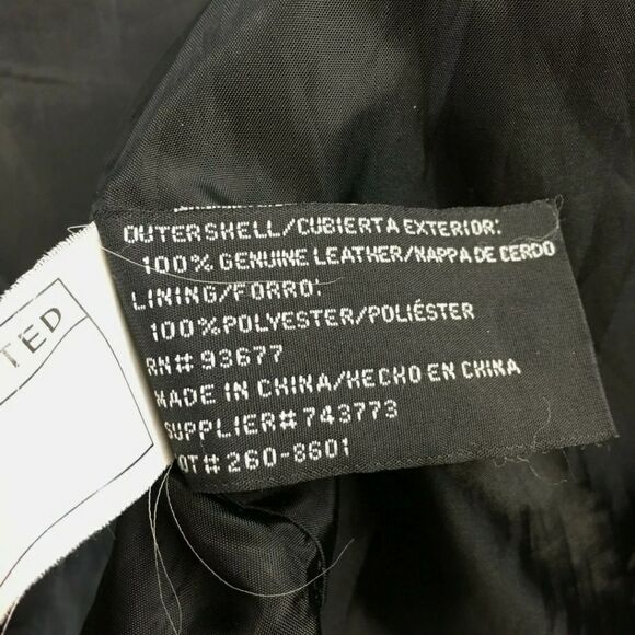 Worthington Leather Black Jacket - Picture 6 of 7